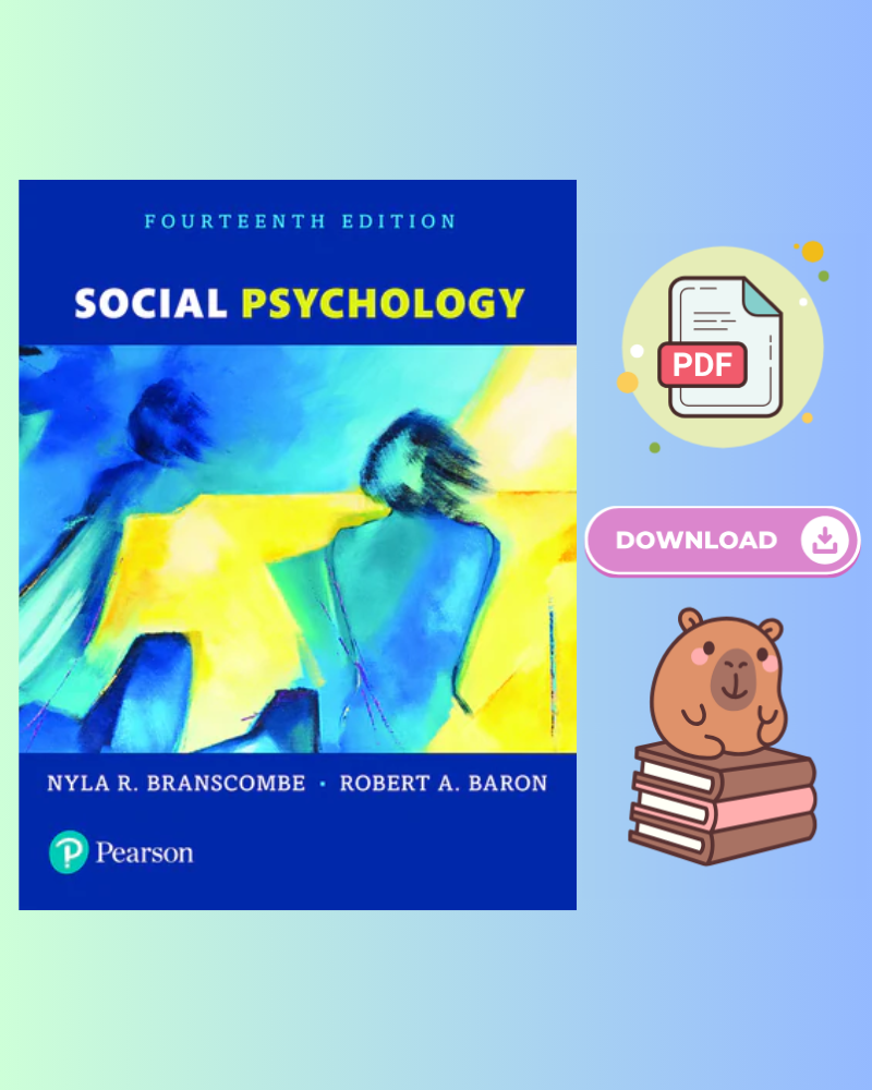 Social Psychology 14th Edition by Nyla R. Branscombe