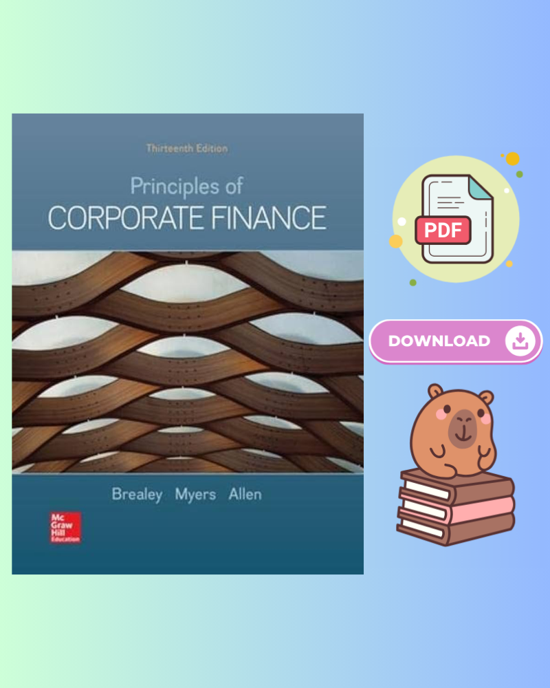 Principles of Corporate Finance 13th Edition