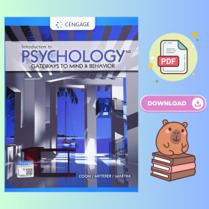 Introduction to Psychology Gateways to Mind and Behavior 16th Edition